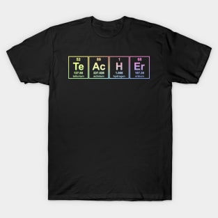 Science Teacher Chemical Elements T-Shirt